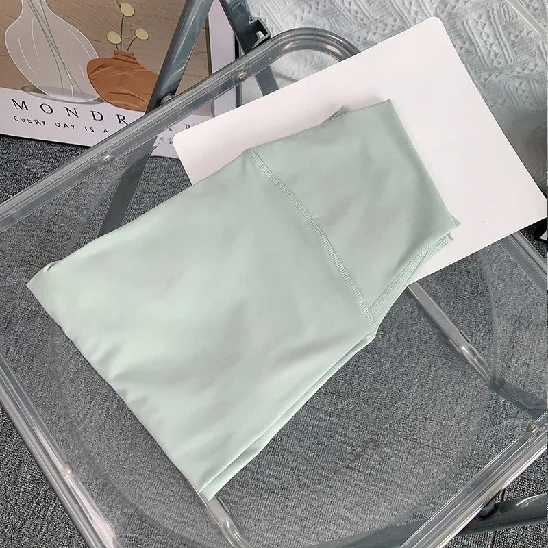 Yoga Leggings High Waist Breathable Quick Drying Yoga Pants Fitness Running Cycling Workout Gym Clothing