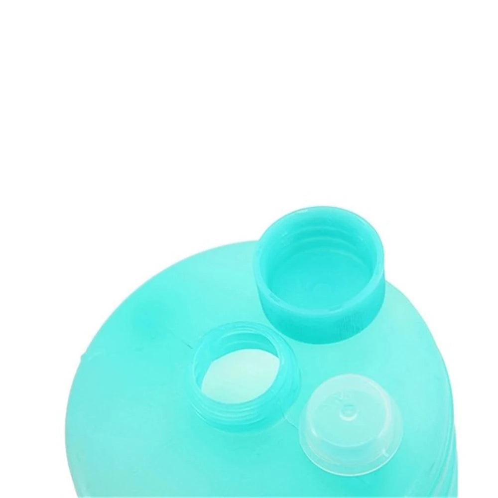 2Pcs 1000Ml Dumbbell Adjustable Weight Gym Water Dumbbell Lady Weight Loss Exercise Equipment Exercise Yoga Training Home Pesas