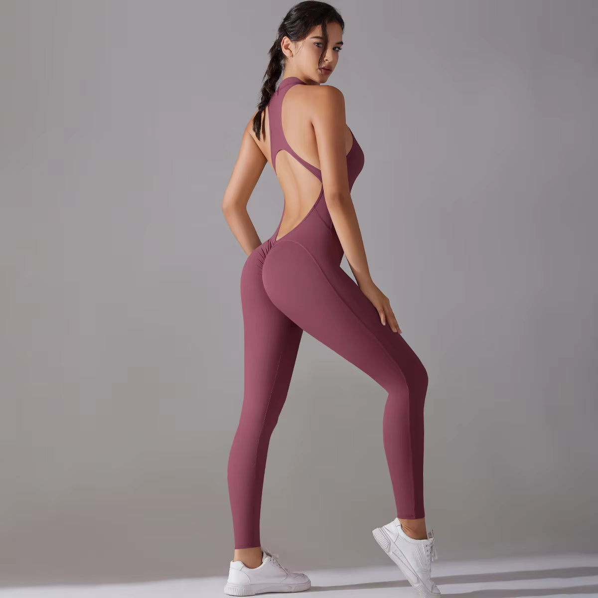 Women Bodysuits Tummy Control Butt Lifting Sports Shapewea Fitness Sports Bodysuit Yoga Suit Women'S Gym Pushup Workout Clothes