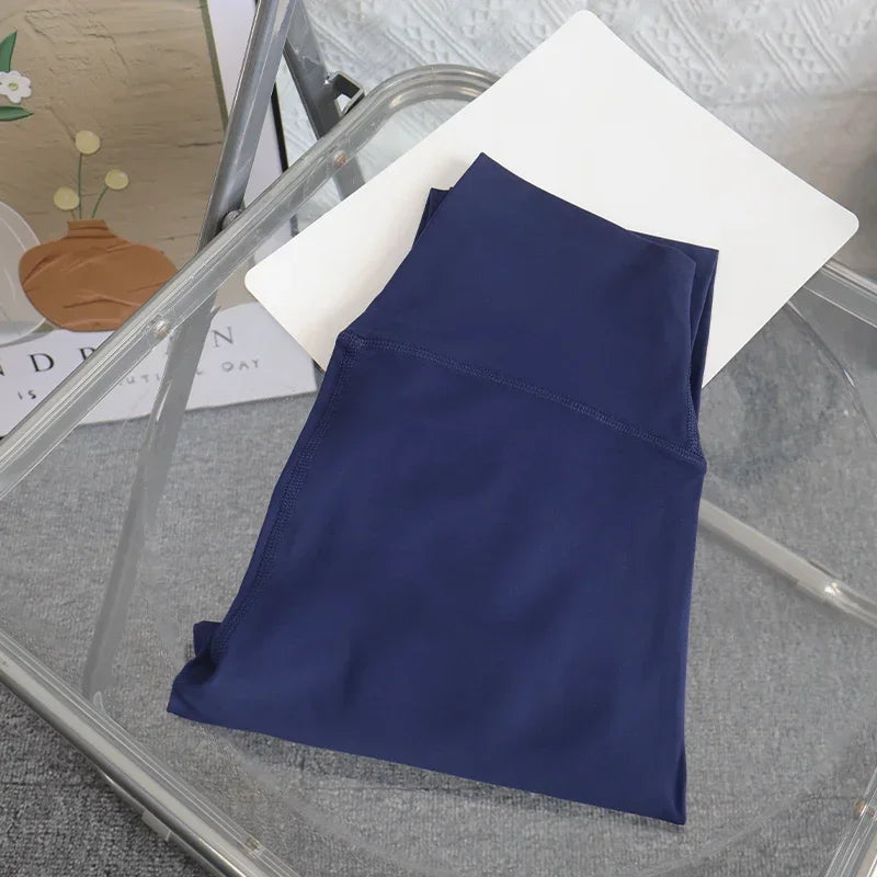 Yoga Leggings High Waist Breathable Quick Drying Yoga Pants Fitness Running Cycling Workout Gym Clothing