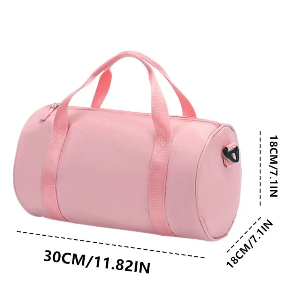 New Mini Gym Bag Solid Color Waterproof Sports Bags Large Capacity Lightweight Yoga Bag for Women