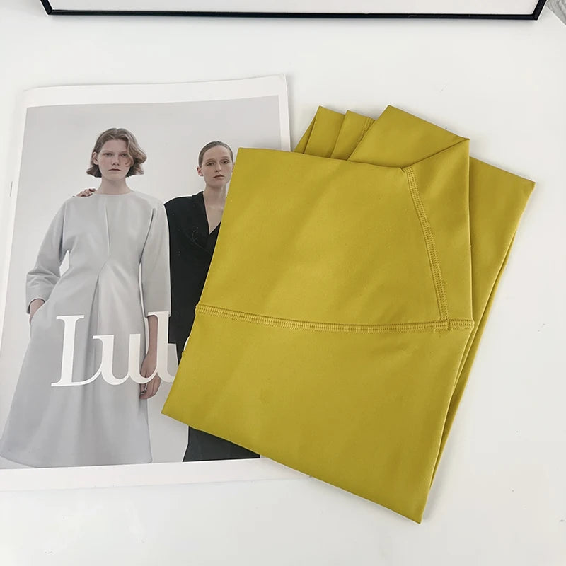 Yoga Leggings High Waist Breathable Quick Drying Yoga Pants Fitness Running Cycling Workout Gym Clothing