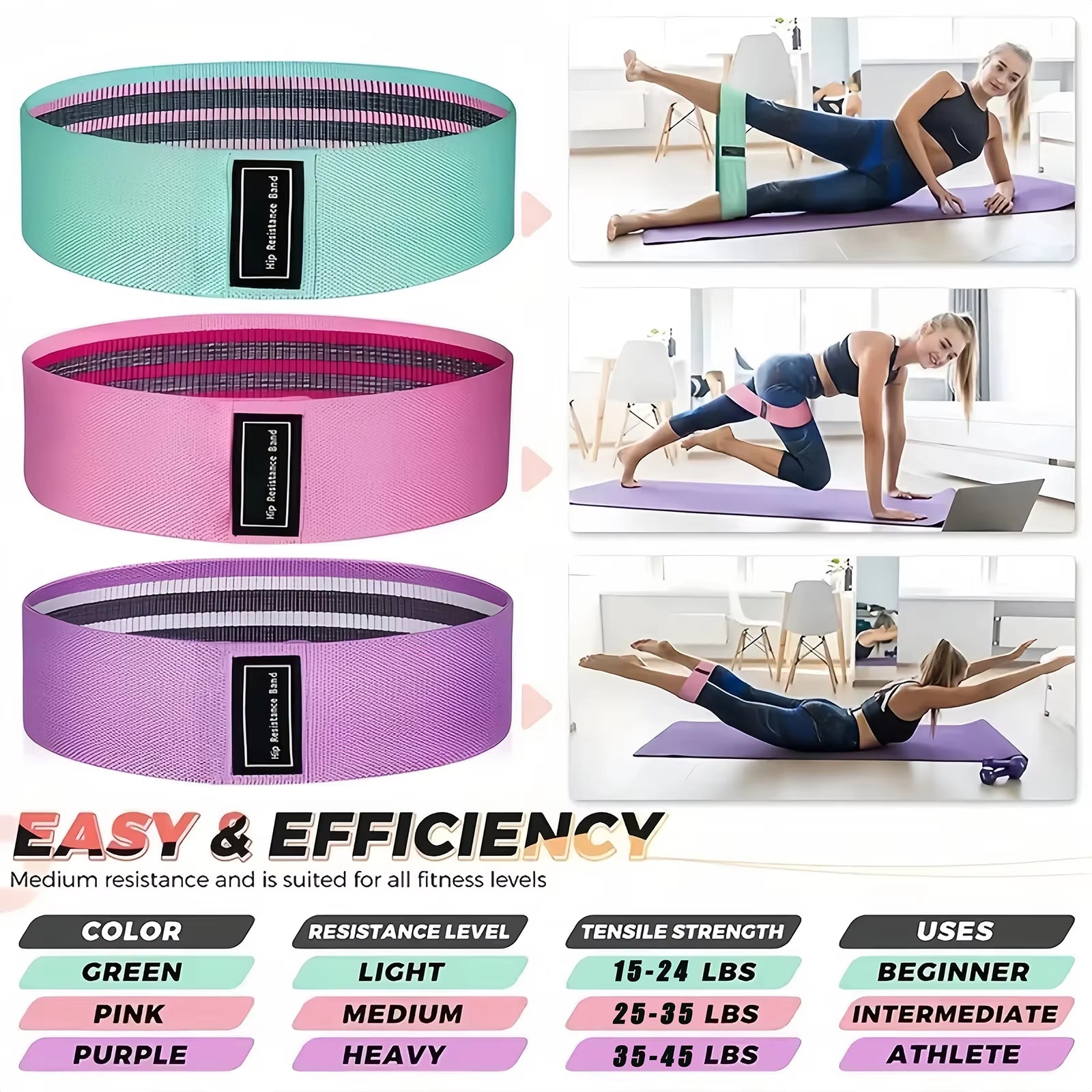 NEW Pilates Ball and Ring Set Pilates Fitness Ring Resistance Band Exercise Workout Fitness Equipment for Pregnancy Postpartum