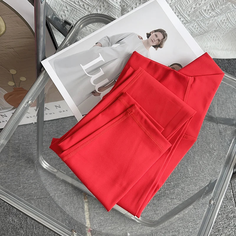 Yoga Leggings High Waist Breathable Quick Drying Yoga Pants Fitness Running Cycling Workout Gym Clothing