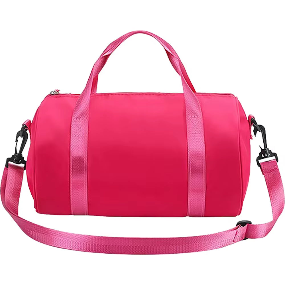 New Mini Gym Bag Solid Color Waterproof Sports Bags Large Capacity Lightweight Yoga Bag for Women