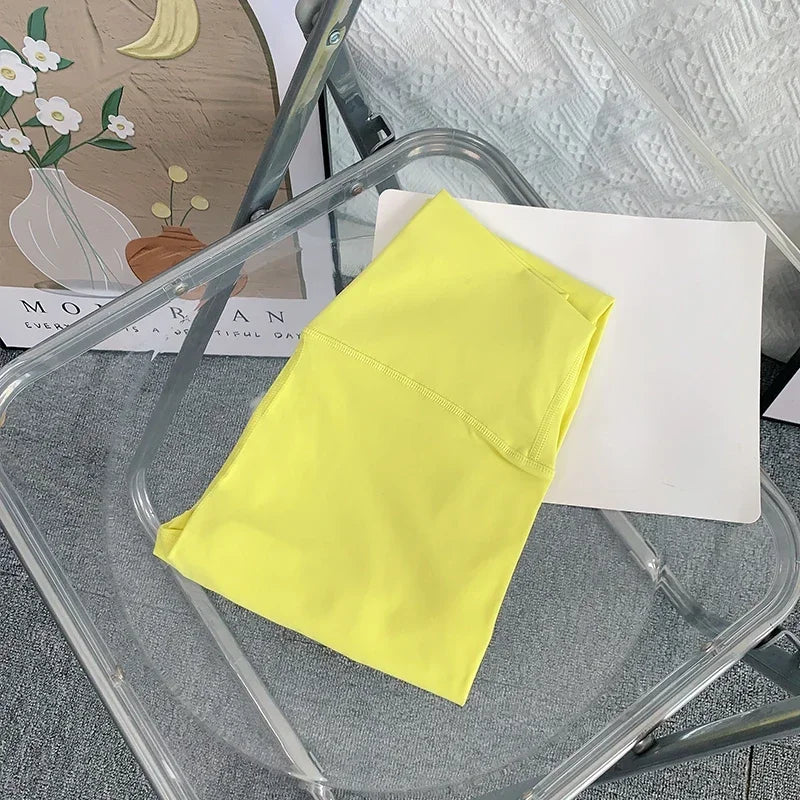 Yoga Leggings High Waist Breathable Quick Drying Yoga Pants Fitness Running Cycling Workout Gym Clothing