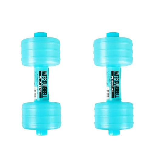 2Pcs 1000Ml Dumbbell Adjustable Weight Gym Water Dumbbell Lady Weight Loss Exercise Equipment Exercise Yoga Training Home Pesas