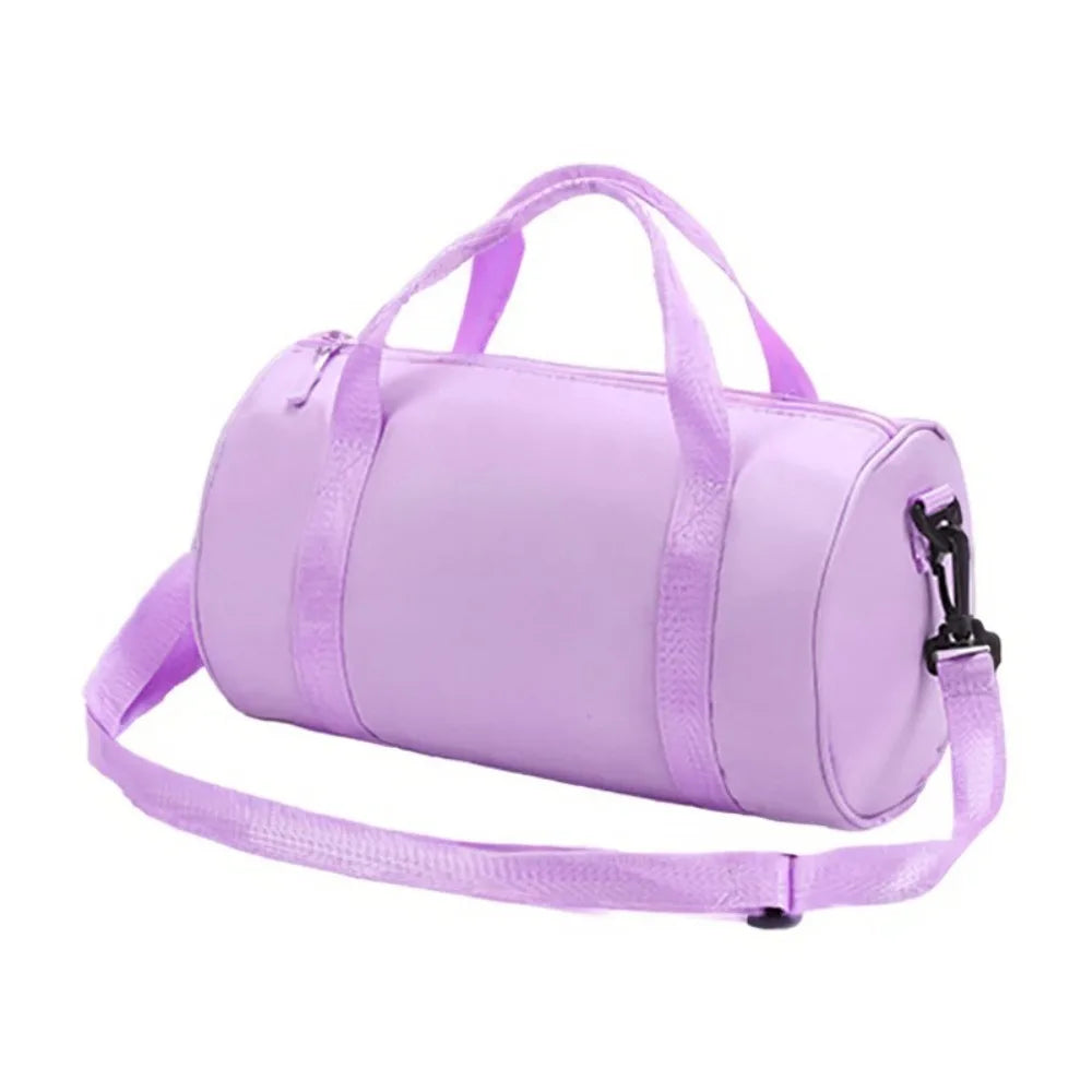New Mini Gym Bag Solid Color Waterproof Sports Bags Large Capacity Lightweight Yoga Bag for Women
