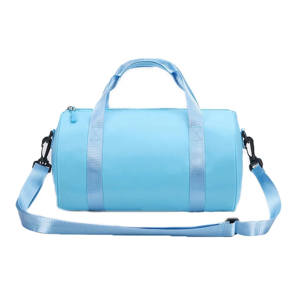 New Mini Gym Bag Solid Color Waterproof Sports Bags Large Capacity Lightweight Yoga Bag for Women
